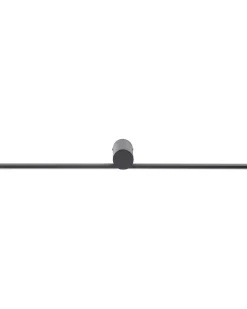 Clearance Beliani Luce LED per quadri e specchi GABAS Metallo Nero Bianco Nero