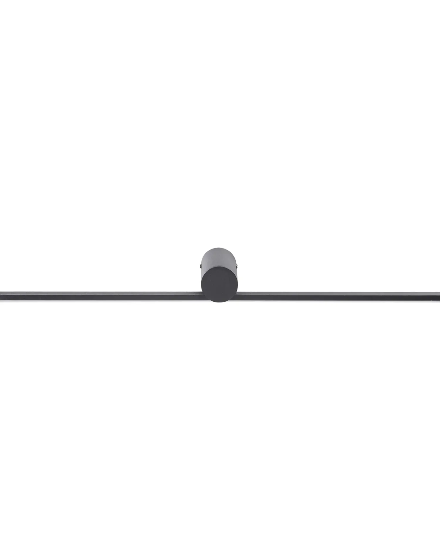 Clearance Beliani Luce LED per quadri e specchi GABAS Metallo Nero Bianco Nero