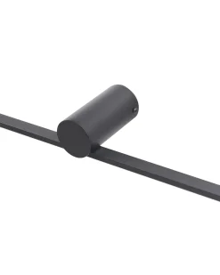 Clearance Beliani Luce LED per quadri e specchi GABAS Metallo Nero Bianco Nero