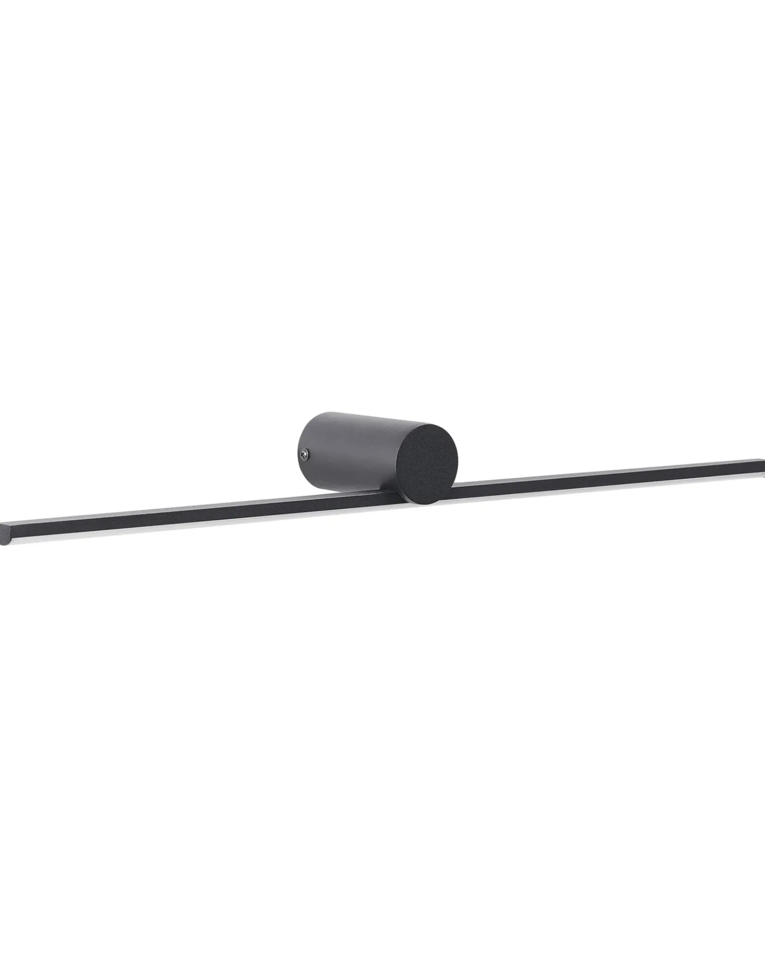 Clearance Beliani Luce LED per quadri e specchi GABAS Metallo Nero Bianco Nero
