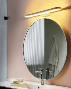 Discount Beliani Luce LED per quadri e specchi MIDOU Metallo Bianco
