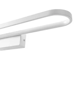 Discount Beliani Luce LED per quadri e specchi MIDOU Metallo Bianco