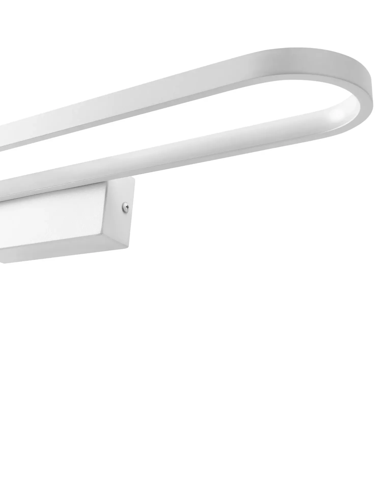 Discount Beliani Luce LED per quadri e specchi MIDOU Metallo Bianco