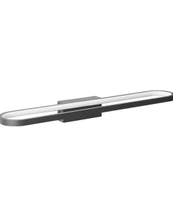 Outlet Beliani Luce LED per quadri e specchi MIDOU Metallo Nero