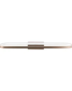 New Beliani Luce LED per quadri e specchi MIDOU Metallo Marrone