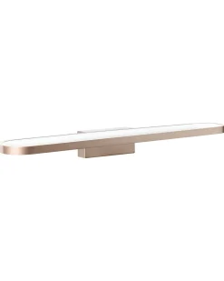 New Beliani Luce LED per quadri e specchi MIDOU Metallo Marrone