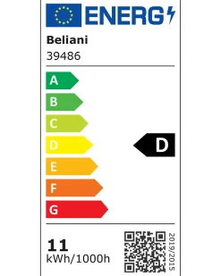 Best Beliani Luce LED per quadri e specchi MARIZ Metallo Argento