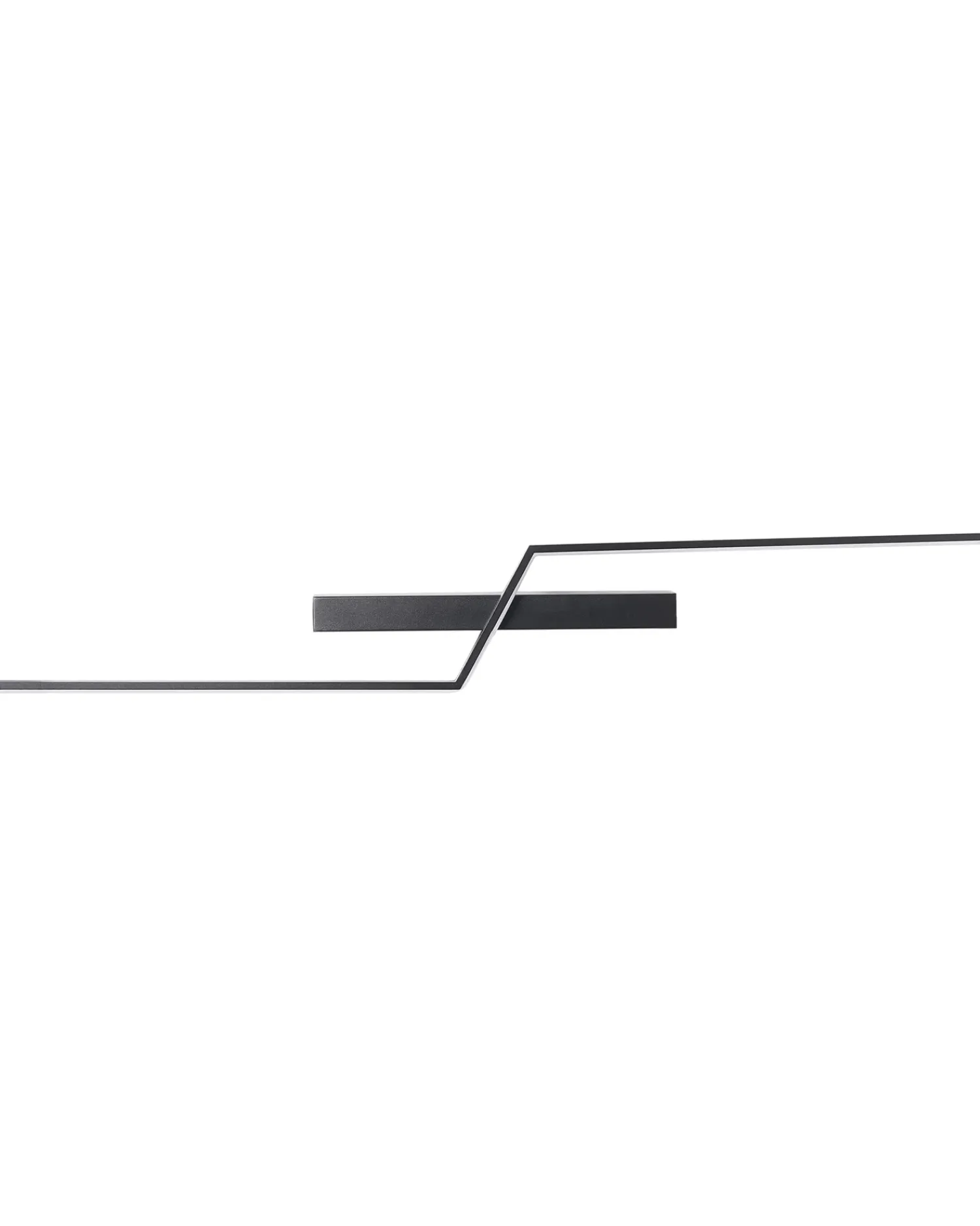 New Beliani Luce LED per quadri e specchi NOCEDA Metallo Nero