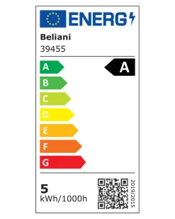 Sale Beliani Luce LED per quadri e specchi TOUQUES Metallo Oro Bianco Oro