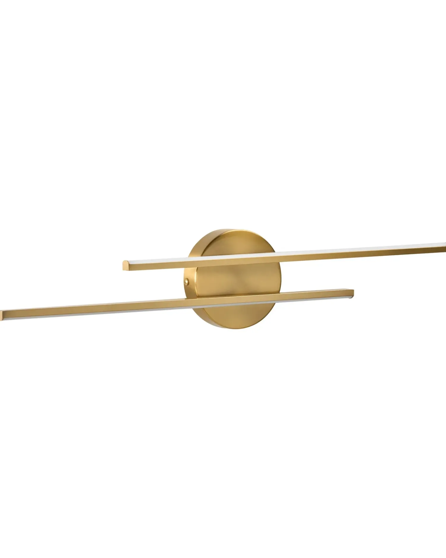 Sale Beliani Luce LED per quadri e specchi TOUQUES Metallo Oro Bianco Oro