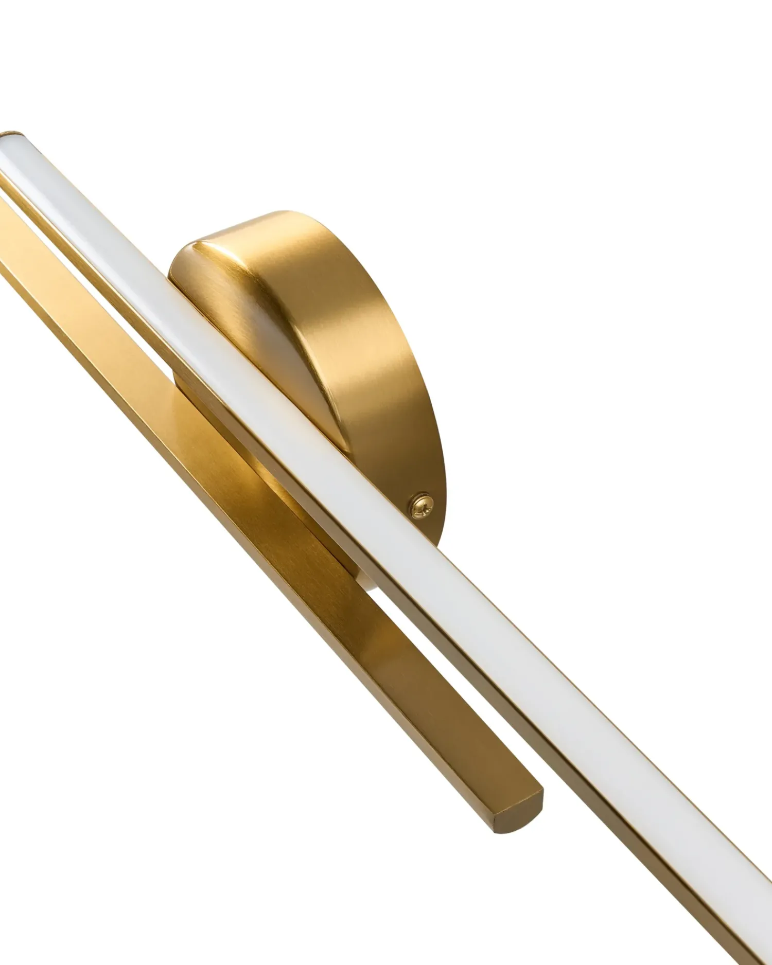 Sale Beliani Luce LED per quadri e specchi TOUQUES Metallo Oro Bianco Oro