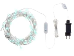 Online Beliani Luci a cascata Smart LED con App KULUSUK 150 x 320 cm Multicolore Trasparente
