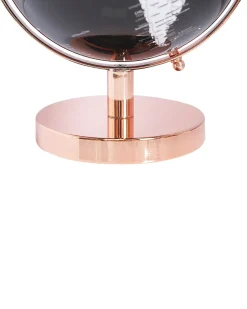 Discount Beliani Mappamondo CABOT Nero 28 cm Bianco Oro rosa Nero