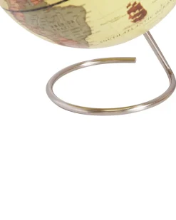 Outlet Beliani Mappamondo CARTIER Giallo 29 cm Argento Giallo