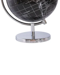 Clearance Beliani Mappamondo COOK Nero 20 cm Bianco Nero