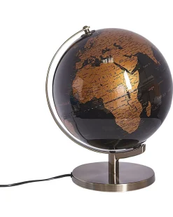 Best Beliani Mappamondo LED MAGELLAN Nero 32 cm Rame Nero