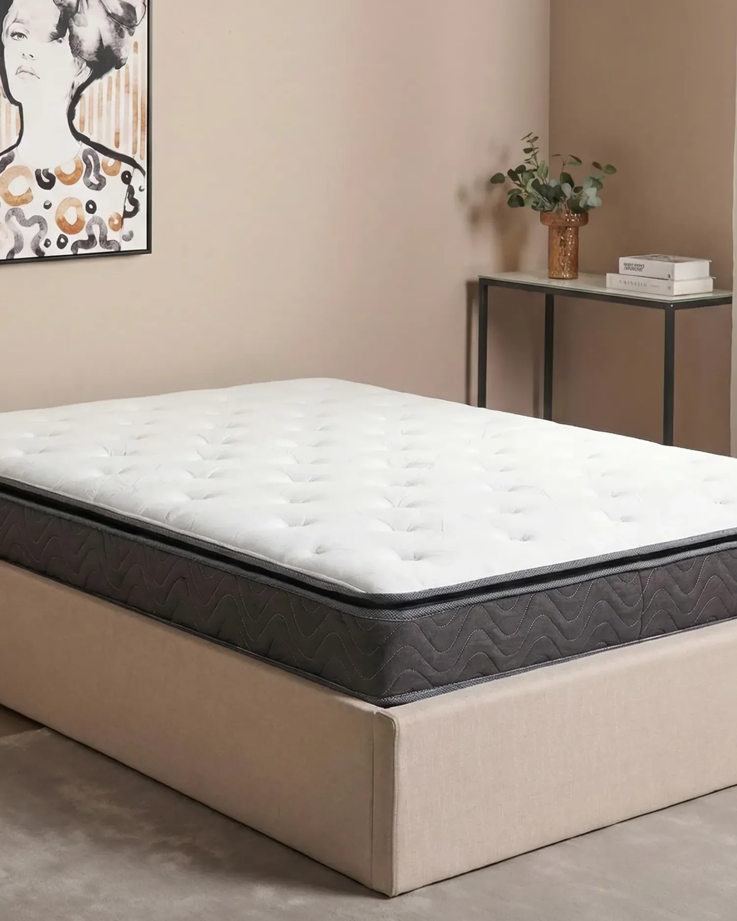 Sale Beliani Materasso a molle insacchettate in lattice JOY Durezza media H2/3 140 x 200 cm