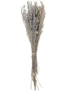 Discount Beliani Mazzo di Fiori Secchi NAWARRA 70 cm Naturale Viola Marrone Naturale Verde