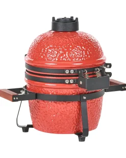 Best Beliani KAMADO Ceramica Rosso