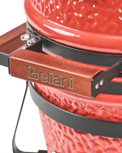 Best Beliani KAMADO Ceramica Rosso