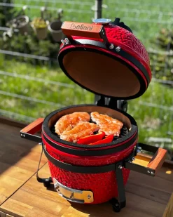 Best Beliani KAMADO Ceramica Rosso