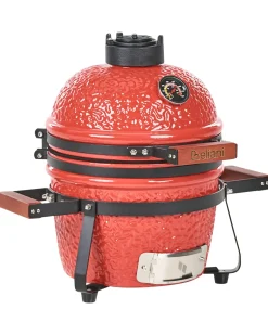 Best Beliani KAMADO Ceramica Rosso