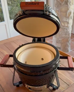 New Beliani KAMADO Ceramica Nero