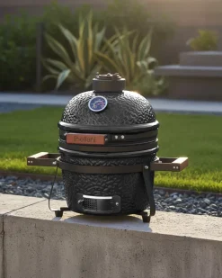 New Beliani KAMADO Ceramica Nero