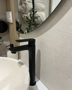 Miscelatore per lavabo alto CHIMBOTE Ottone Nero