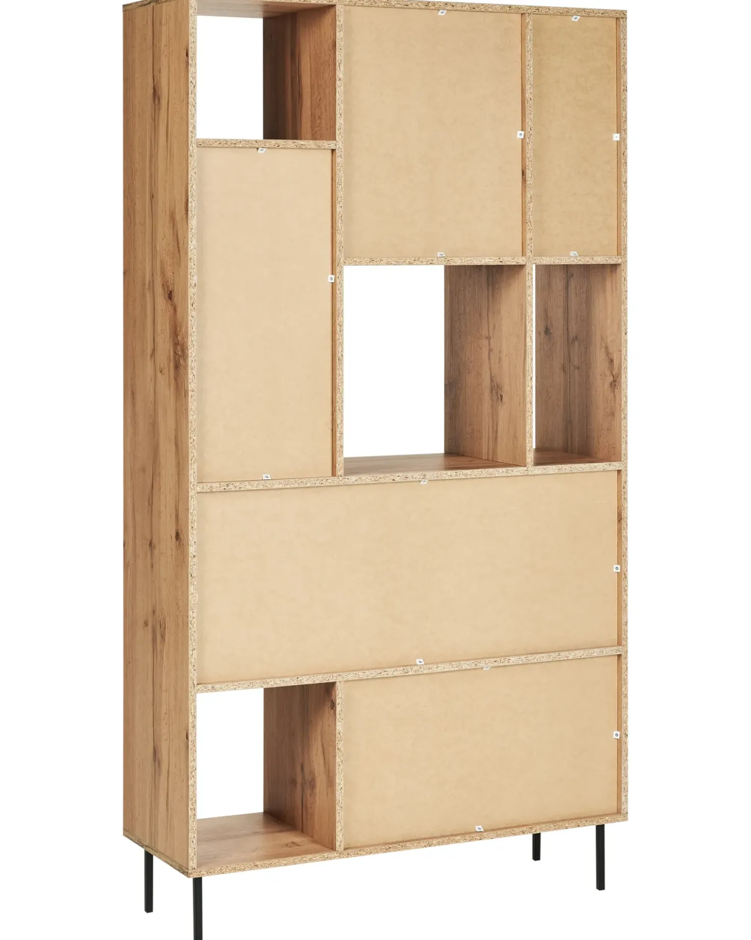 Mobile con 5 ripiani AMOS 185 cm Marrone chiaro
