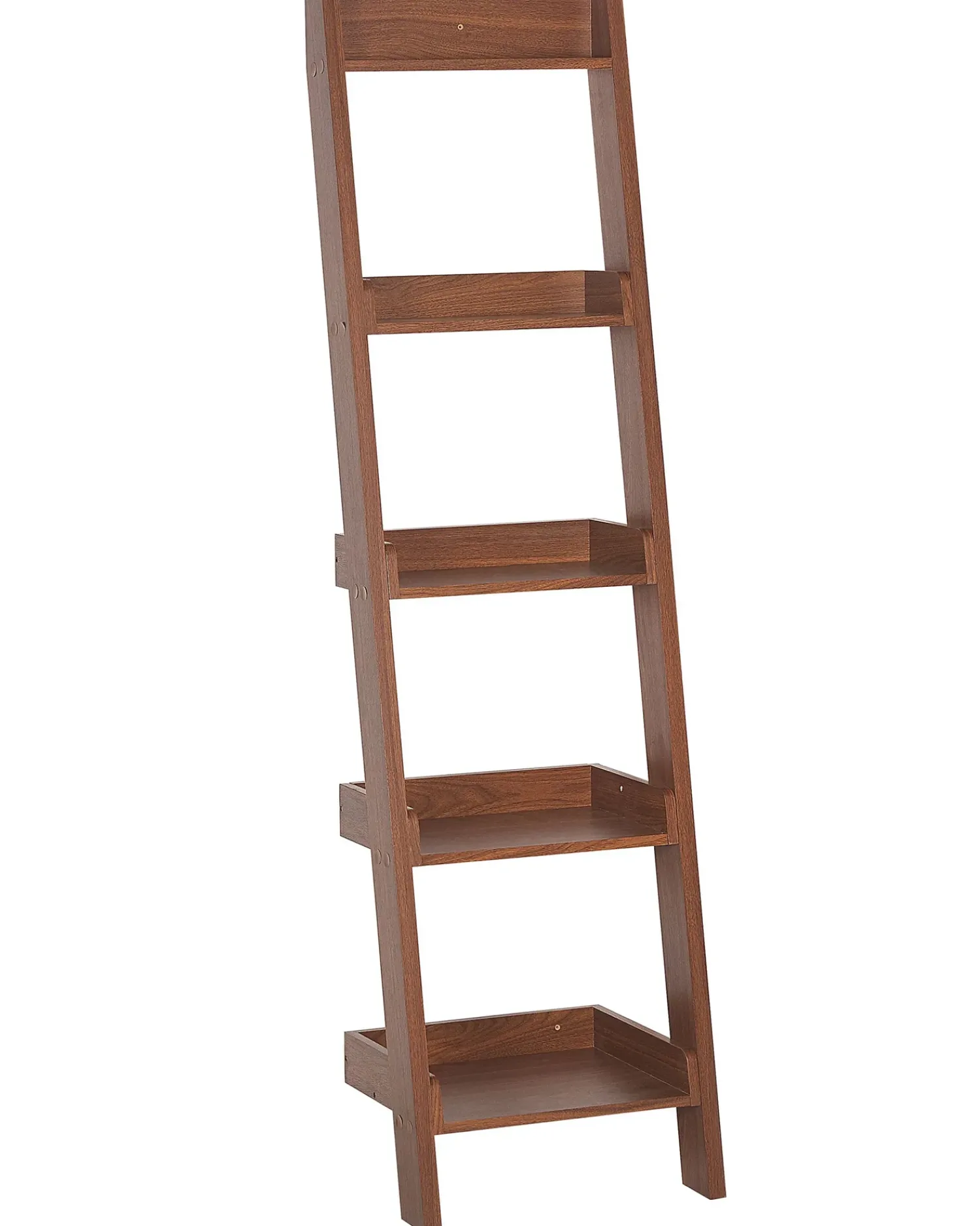 Beliani Mobile con 5 ripiani MOBILE DUO 169 cm scuro Marrone