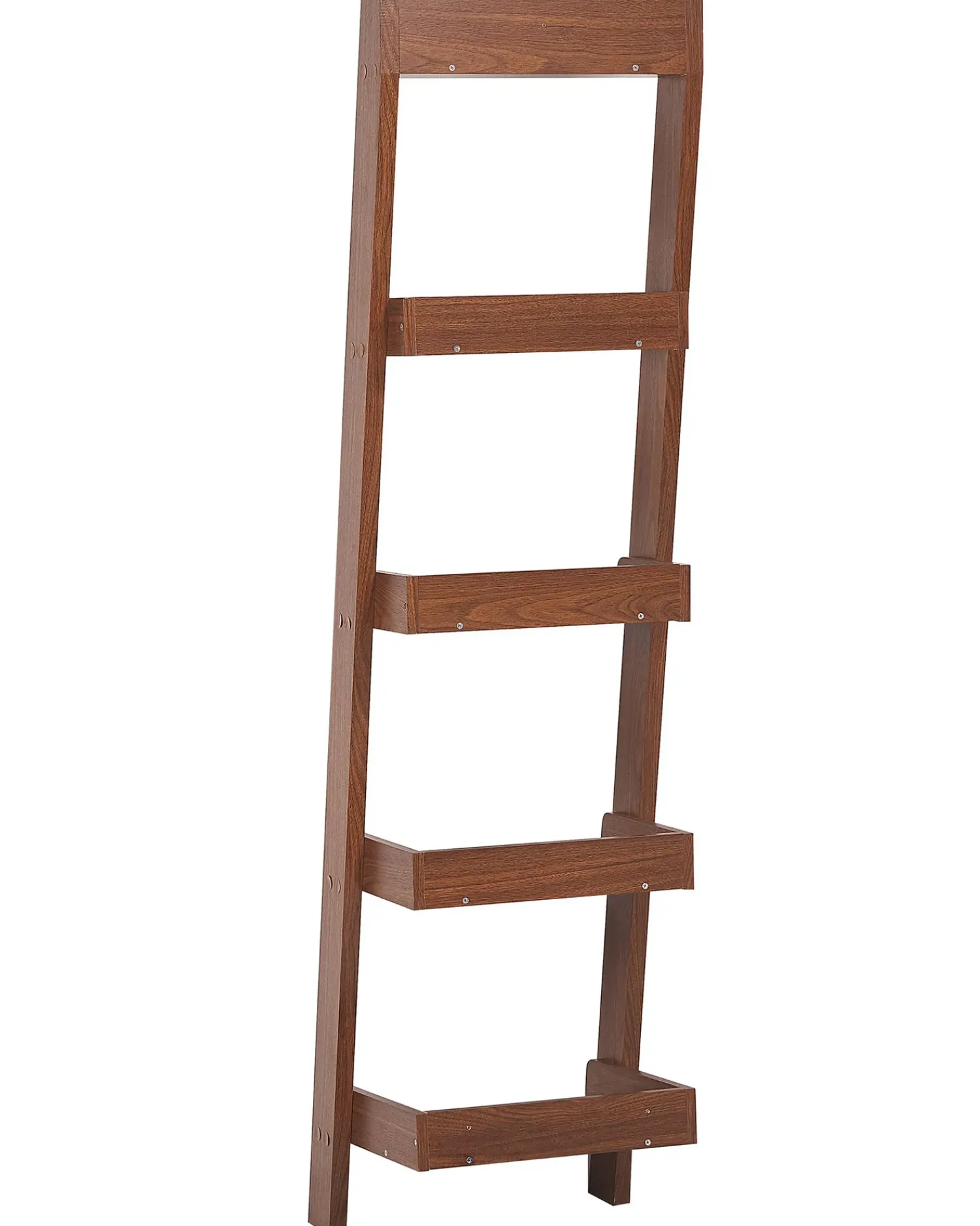 Beliani Mobile con 5 ripiani MOBILE DUO 169 cm scuro Marrone