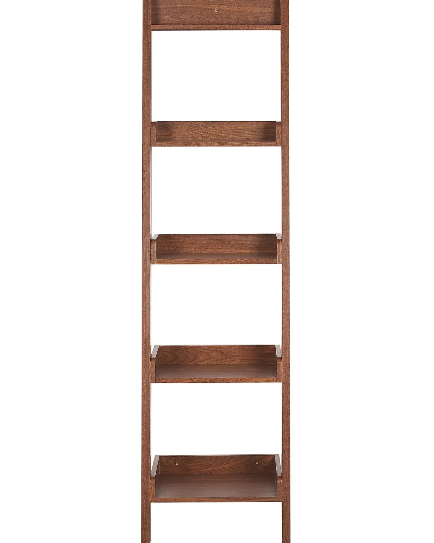 Beliani Mobile con 5 ripiani MOBILE DUO 169 cm scuro Marrone