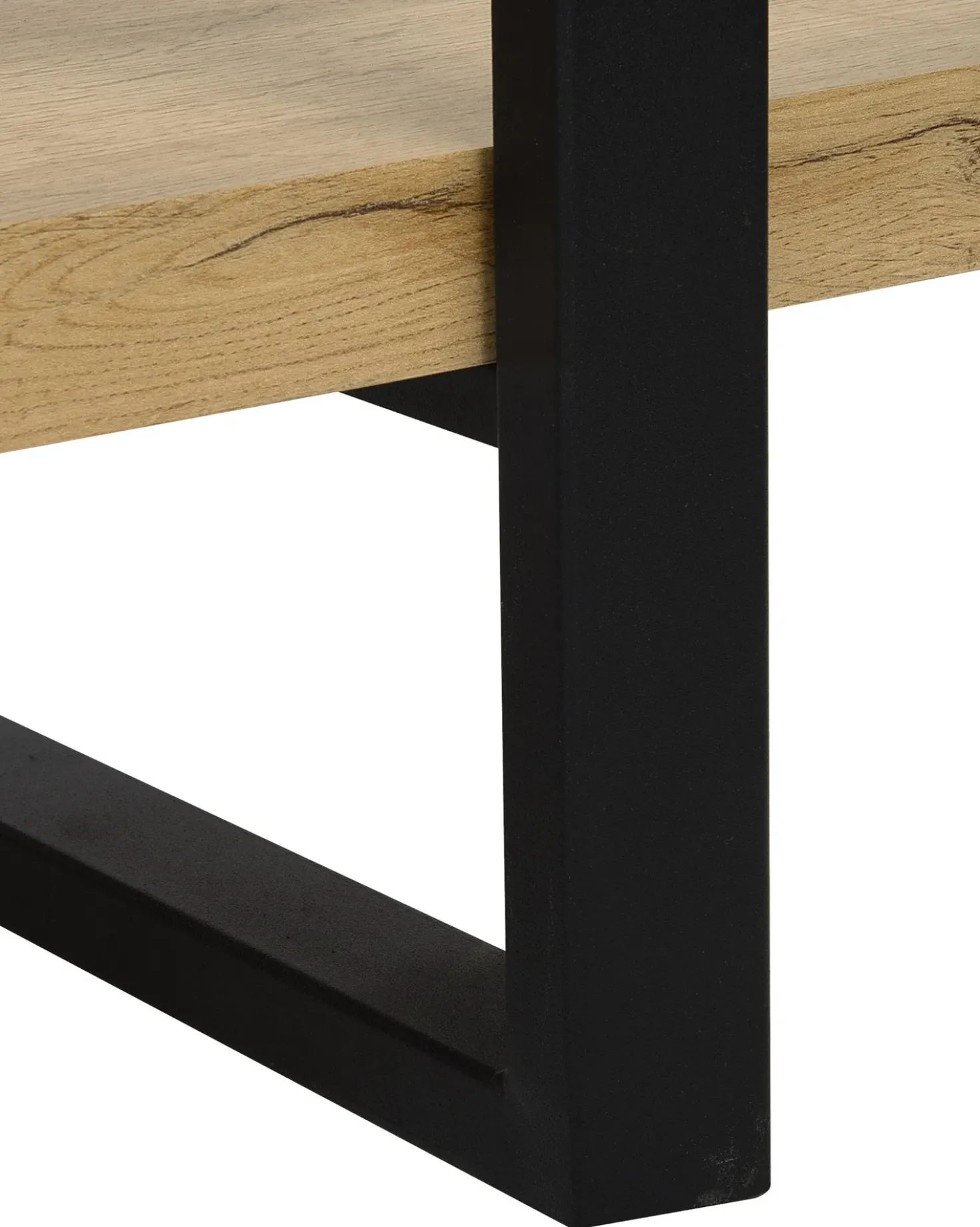 Mobile con 3 ripiani TIMBER 111 cm Marrone chiaro