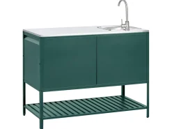 Hot Beliani MAENZA Metallo Verde Verde Nero