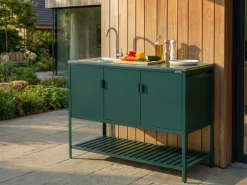 Hot Beliani MAENZA Metallo Verde Verde Nero