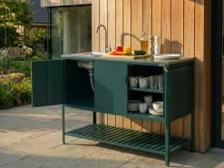 Hot Beliani MAENZA Metallo Verde Verde Nero