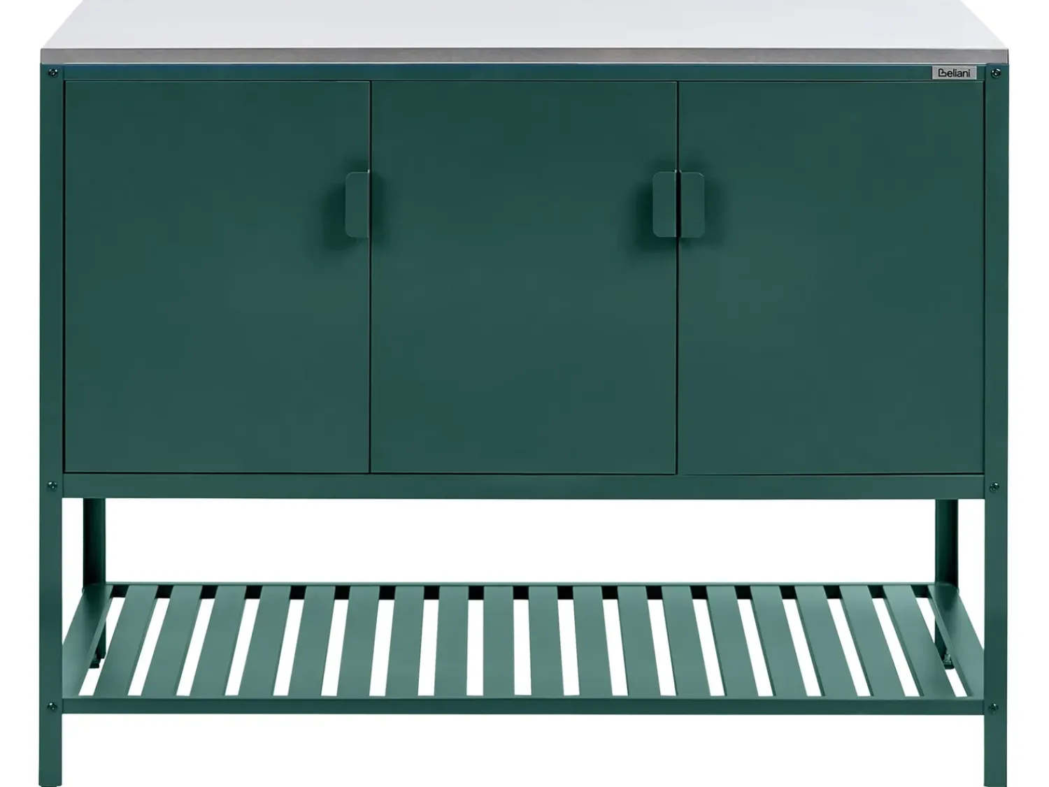 Beliani MAENZA Metallo Verde Verde Argento