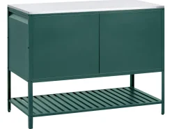 Beliani MAENZA Metallo Verde Verde Argento