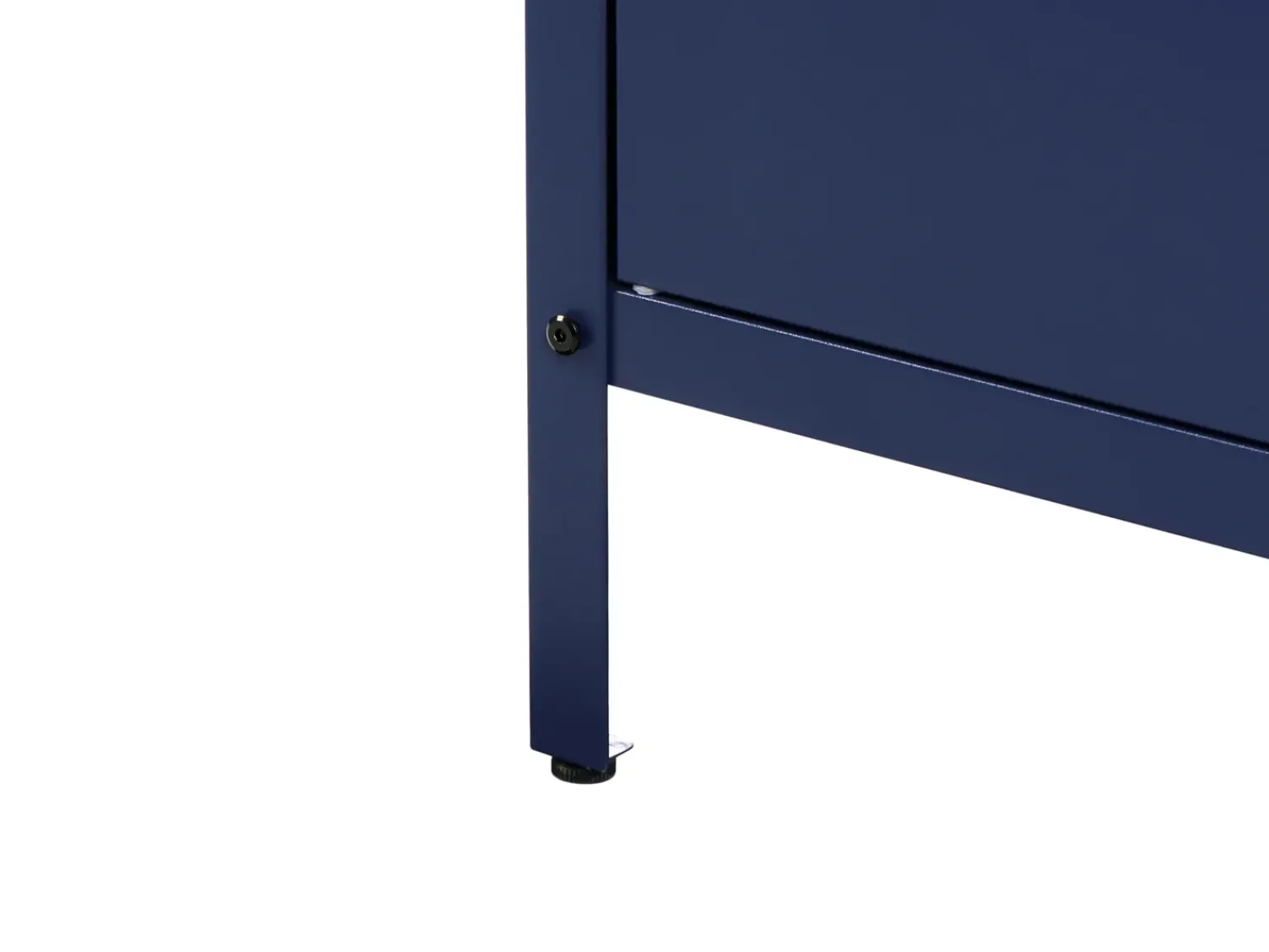 Beliani Mobile da cucina per esterni VILAMA Blu Blu Argento