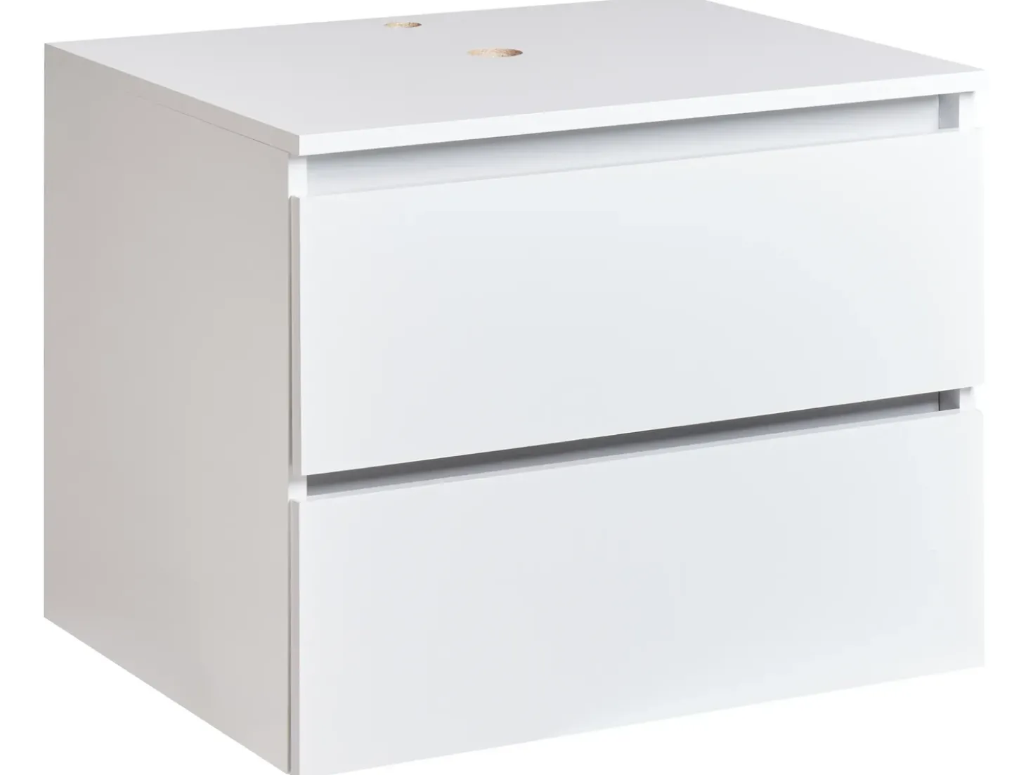 Mobile lavabo a parete SERRA 60 cm Bianco