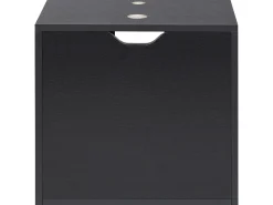 Mobile lavabo a parete SUZANO 45 cm Nero