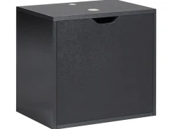 Mobile lavabo a parete SUZANO 45 cm Nero