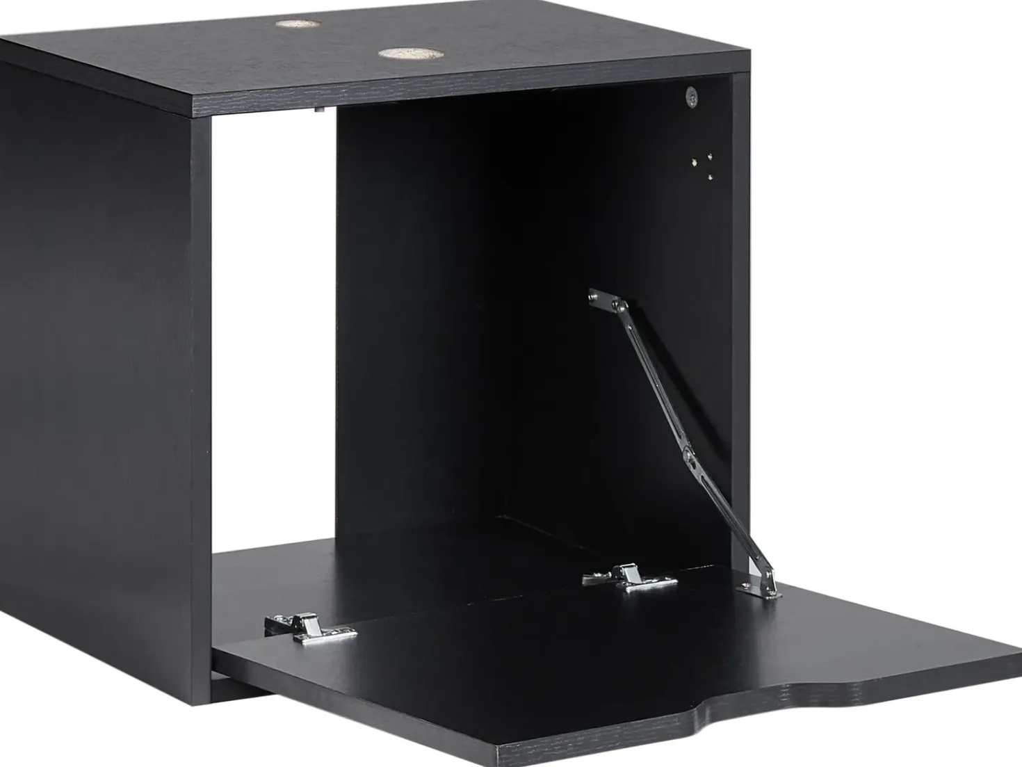 Mobile lavabo a parete SUZANO 45 cm Nero