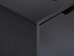 Mobile lavabo a parete SUZANO 45 cm Nero