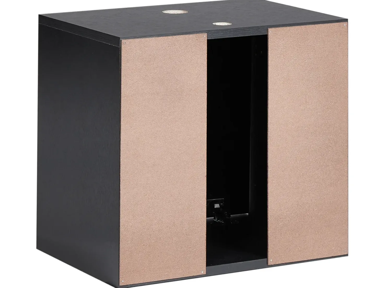 Mobile lavabo a parete SUZANO 45 cm Nero