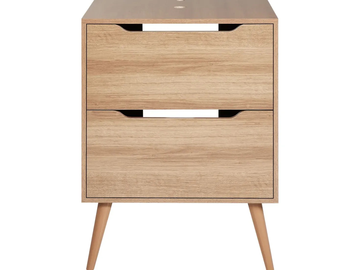 Mobile lavabo CARIACICA 60 cm Marrone chiaro