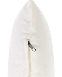 Hot Beliani Modulo angolare da giardino CERRETO Bambù Bianco sporco Bianco Marrone