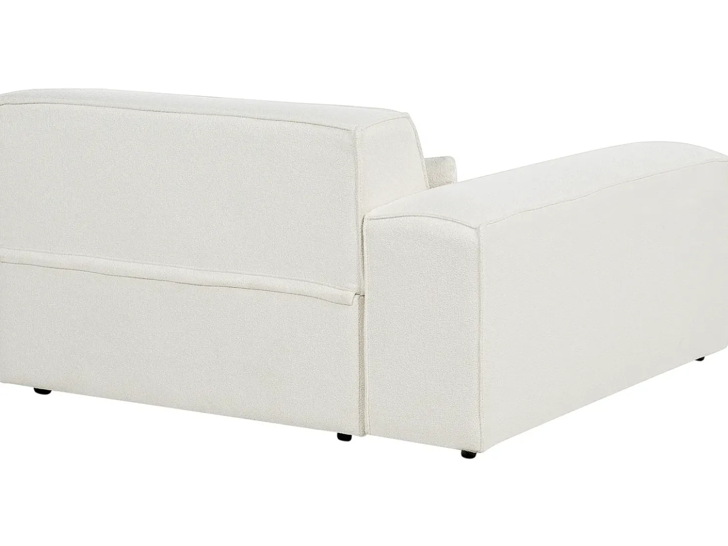 Modulo Angolare HELLNAR Bouclé Bianco sporco Lato destro