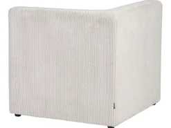 Modulo Angolare LEMVIG Velluto a coste Beige Lato Sinistro